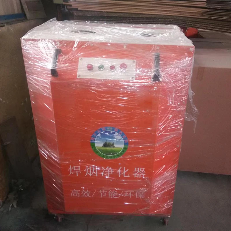 polyester resin drum 3 stainless steel fume extractor arm Dry tobacco purifier