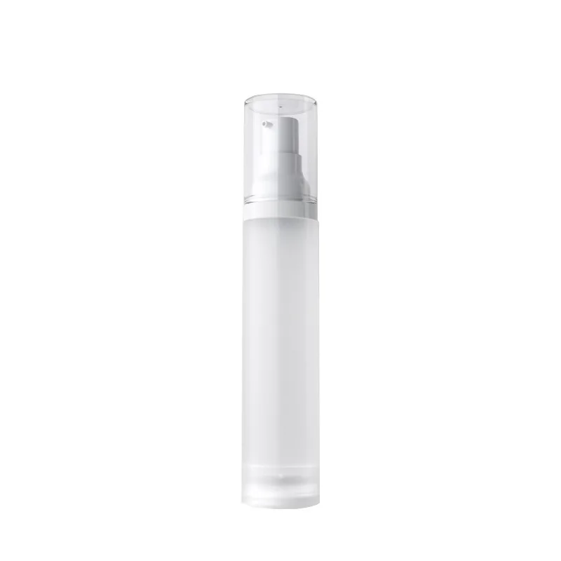 Wholesale eco friendly skin care plastic pump cream cosmetic airless lotion PP bottle 20 30 50ml