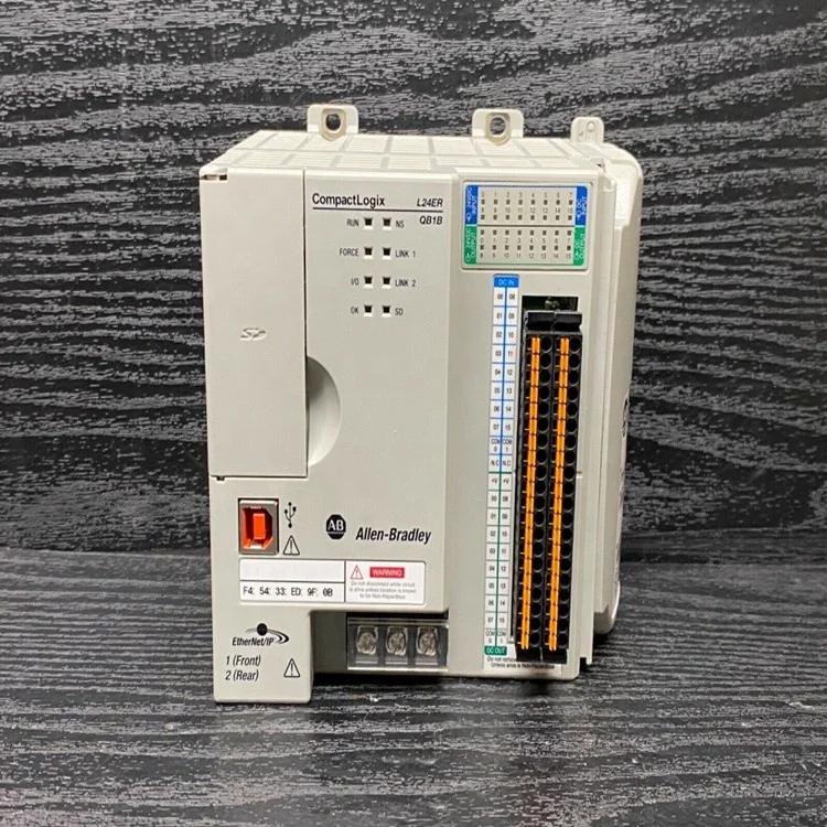 Quick delivery ECR CompactLogix CPU 750KB Controller Ethernet Processor Module 1769-L24ER-QB1B QBIB