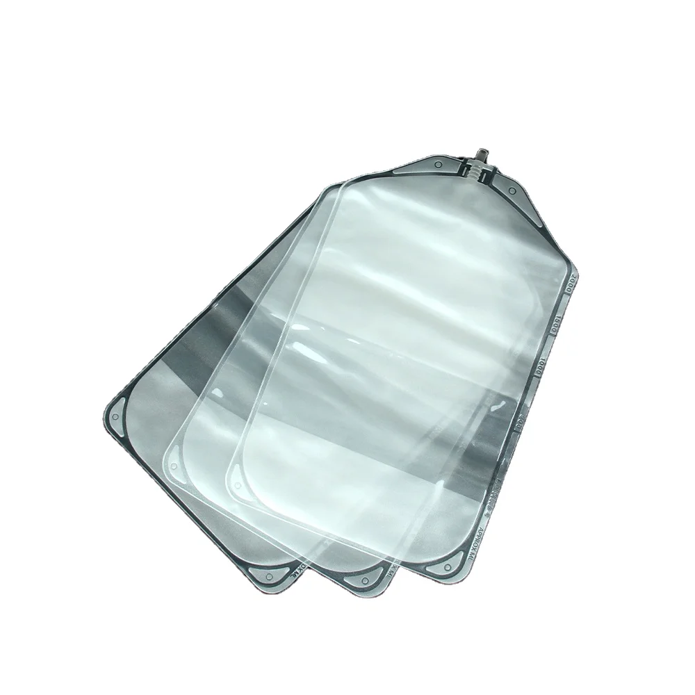 Manufacturer Supply OEM Logo Paper Plastic Package Adequacy Test Continous Ambulatory Peritoneal Dialysis Drainage Bag at Night