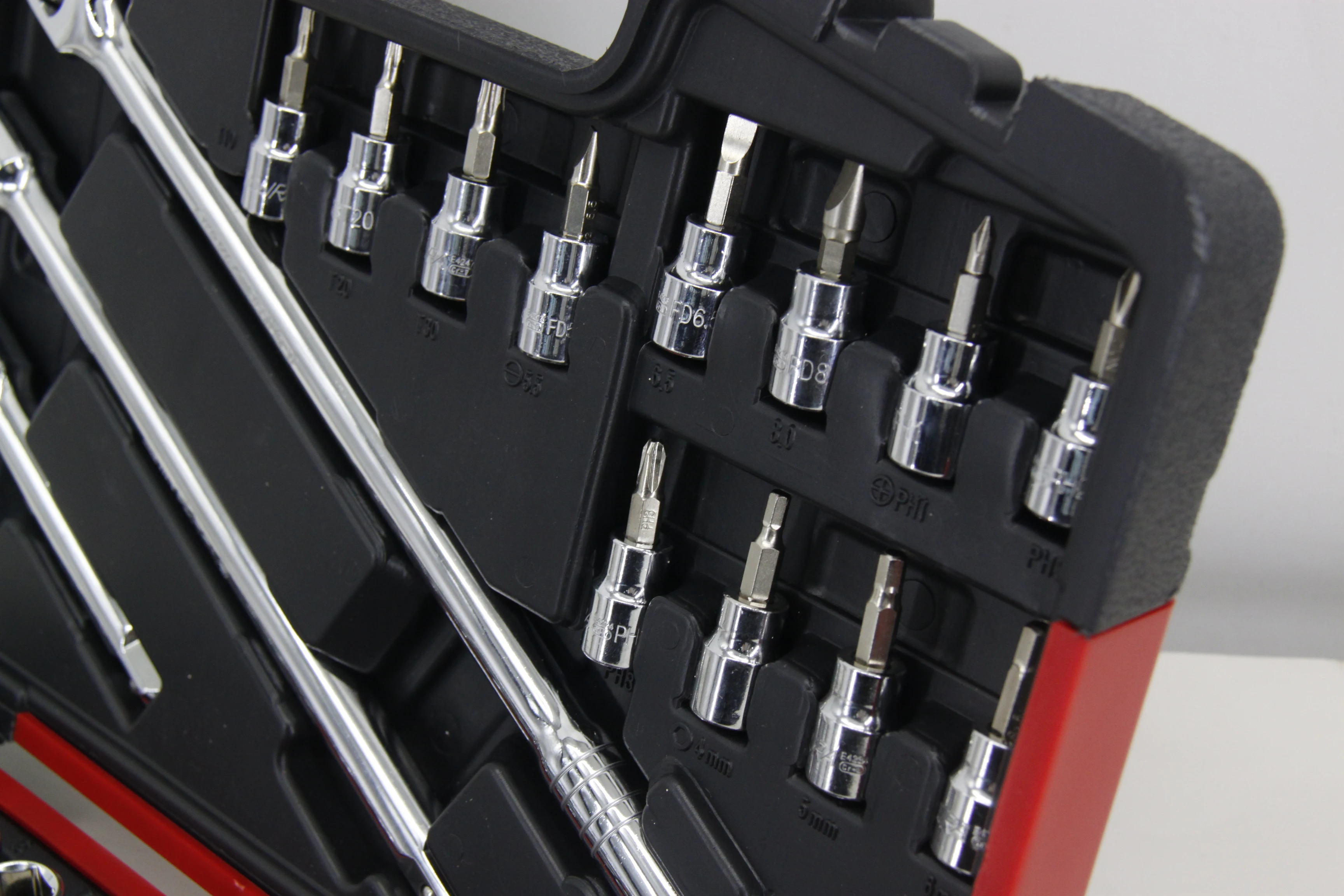 Высококачественный ручной инструмент промышленного класса 48 шт. набор головок Dr. socket 1/2 дюйма для ремонта машин-ENDURA