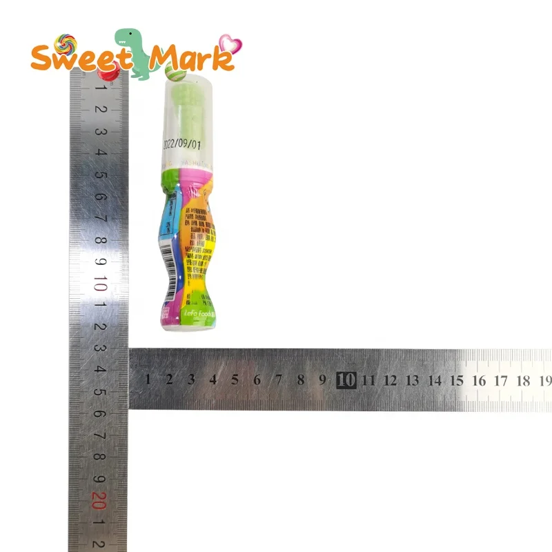 New toothbrush lollipops sour powder fruit flavor candy toys