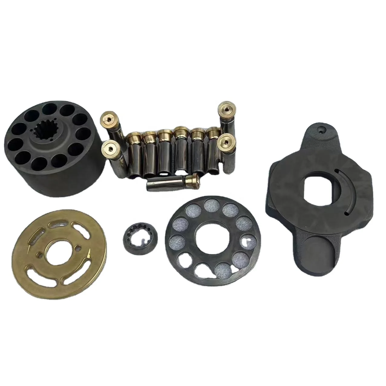 PVK-2B-505 Гидравлический Главный насос запасные части блок цилиндров клапан пластина поршневой башмак для EX55 YC85