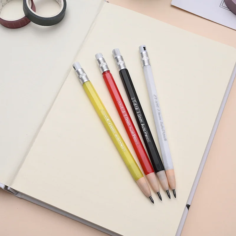 Metal Bulks 2.0 Mm Automatic Press Mechanical Pencils With Professional Customized Branded For Best Wholesale