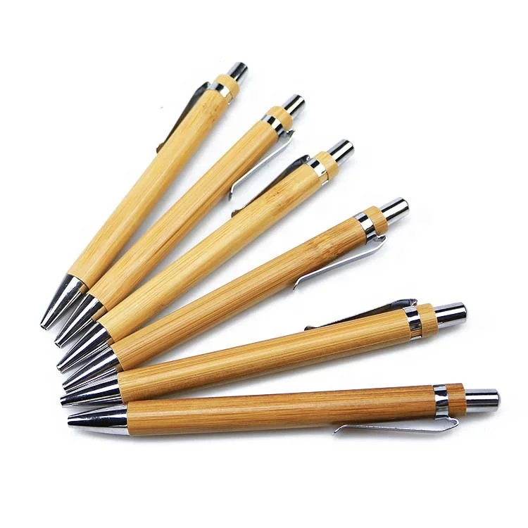 2022 дешевая Экологичная деревянная бамбуковая ручка с логотипом