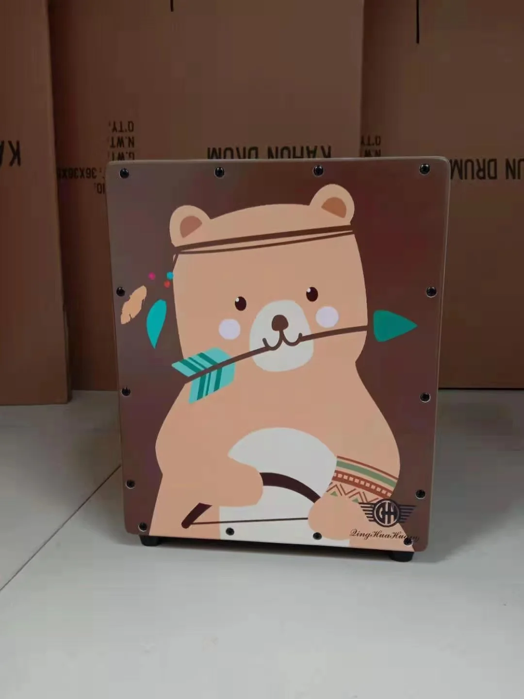  Cajon барабан под заказ перкуссионный инструмент деревянный