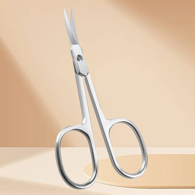 Customized professional  high quality makeup scissors stainless steel beauty scissors eyelashes scissors