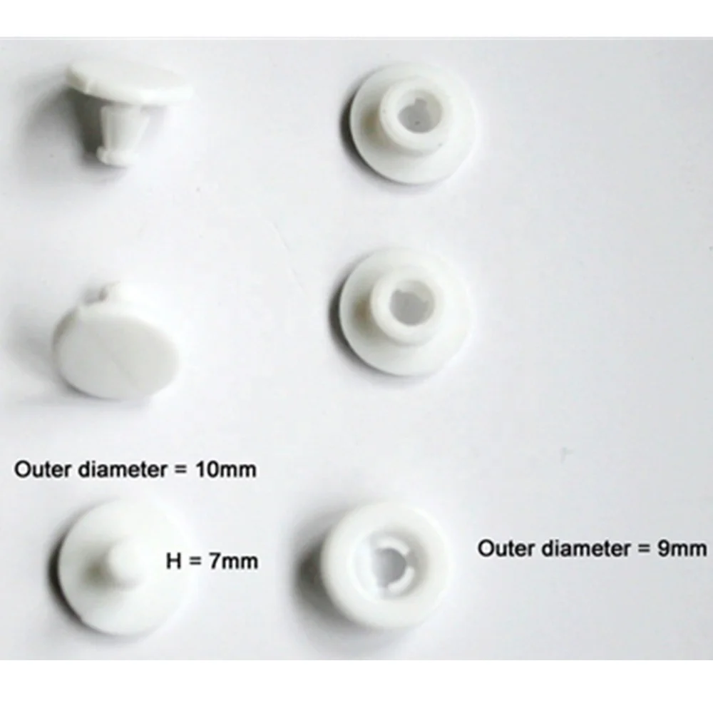 Super Soft Plastic Medical PVC Hospital ID Wristband With Snap Button for New Born Baby