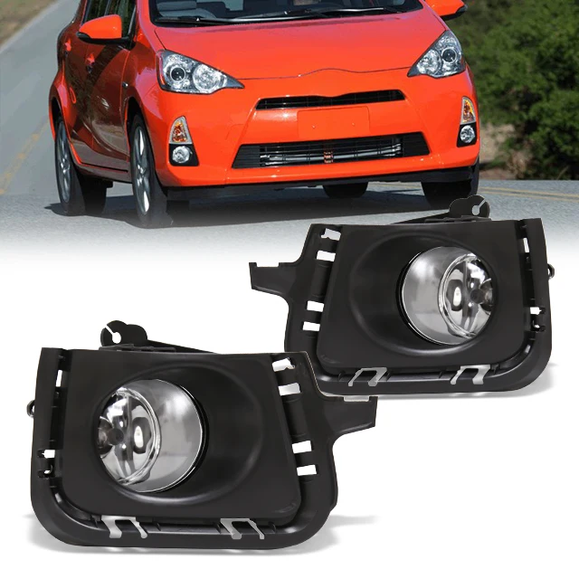 12V Waterproof Auto Part Car Halogen Fog Light Driving Lamp For TY Toyota Prius C Aqua 2012 2013 2014