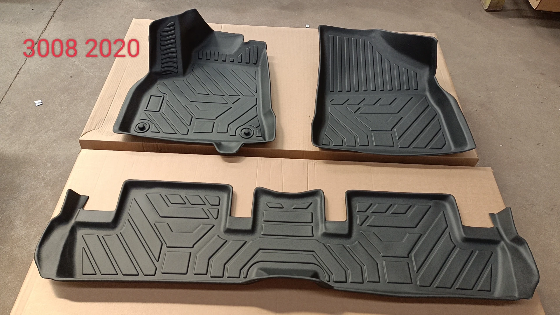 Custom Car Accessories 3D TPE Car Mats Heavy Duty 3D TPE Automotive Floor Mats Use For 4 Runner 3008 ALTIS