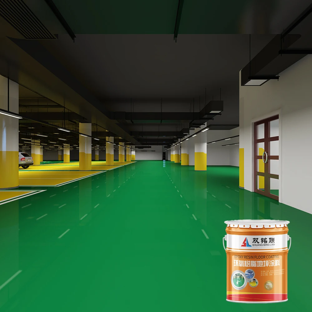 Solvent Free Epoxy Floor Paint Free Sample Workshop Corrosion Resistant Pressure Resistant Floor Paint