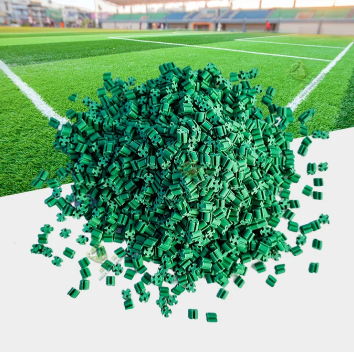 Professional Auxiliary Material Rubber Granules 5-6 years Football Court Infill Granules Colorful Artificial Turf Infills