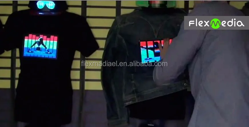 El Sound Activated T Shirt,Custom El T Shirt,El T Shirt