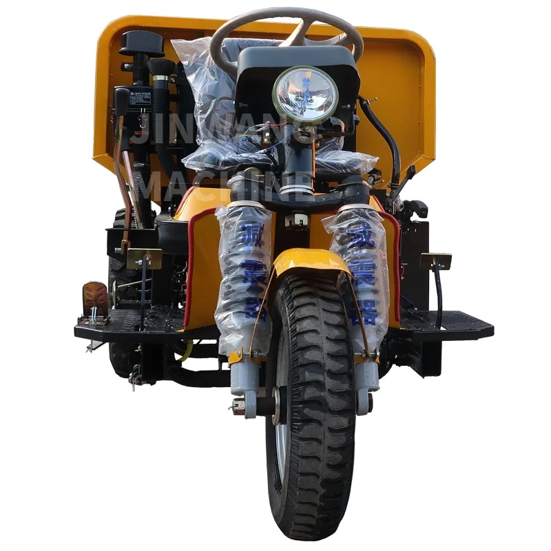 Jinwang Three Wheels Small Diesel Tipper Truck Tricycle For Mine Applied Diesel Dump Truck For 2 Ton