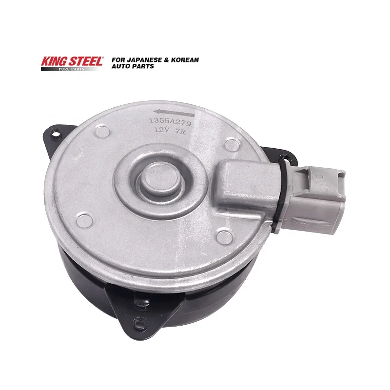 KINGSTEEL OEM 1355A279 168000-7030 Auto Spare Parts Engine Electrical Cooling Radiator Fan Motor For MITSUBISHI ATTRAGE MIRAGE