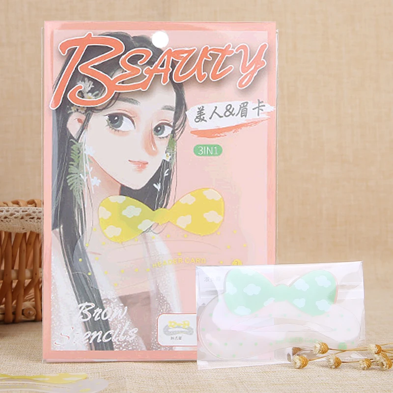 Lameila 3 предмета в комплекте, новинка, глаз формируя инструменты для макияжа бровей трафареты метка частного назначения EVA бровей Трафарет для бровей Шаблон A0203