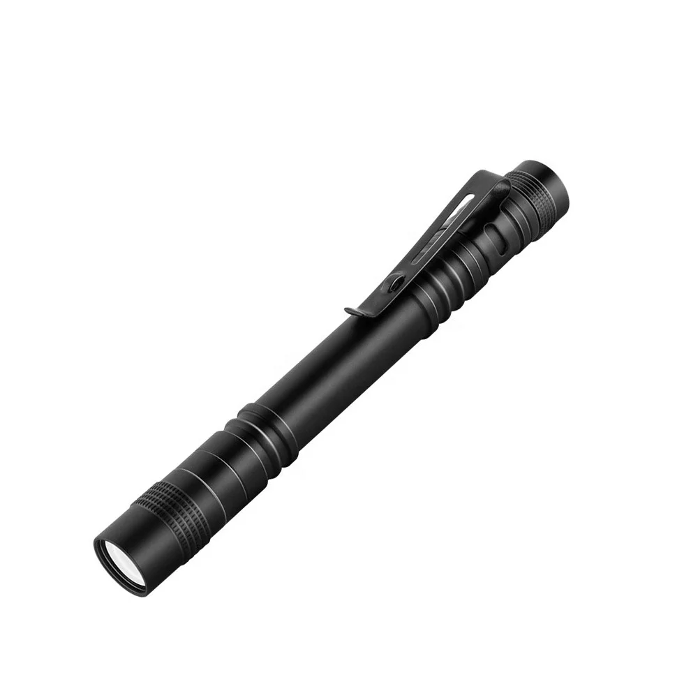 Portable compact mini medical high-brightness pocket LED flashlight with hand grip