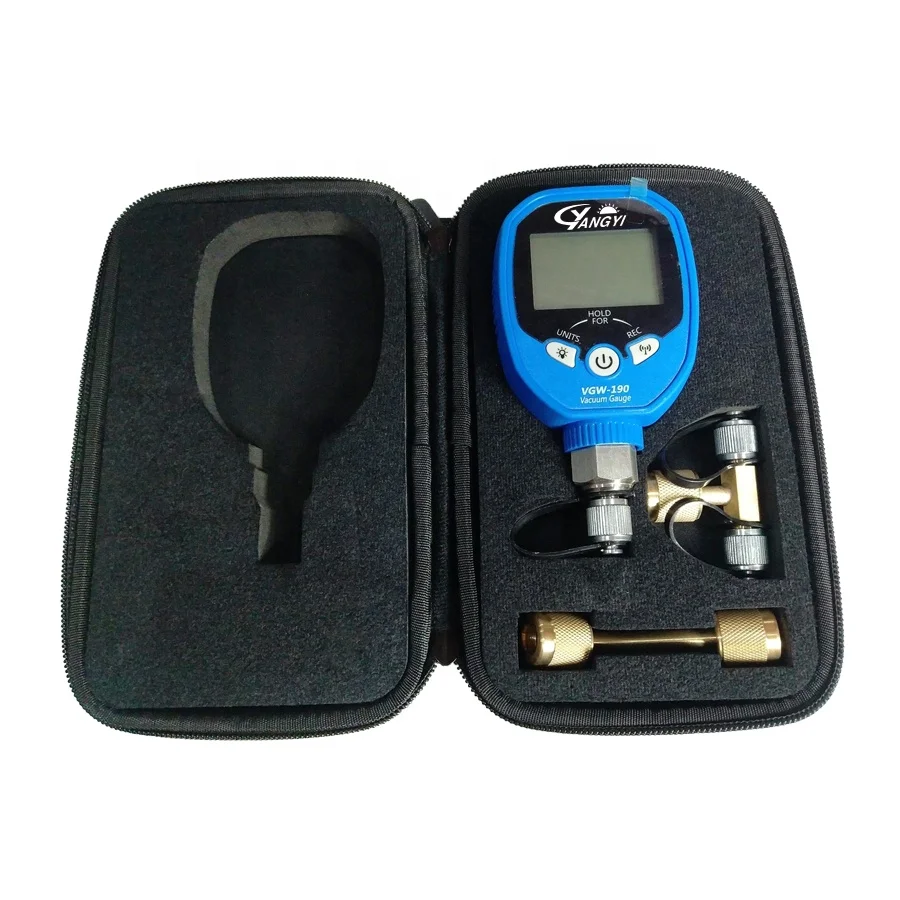 Wireless Bluetooth Digital Vacuum Gauge Electronic Vacuum Meter Refrigerant Pressure Gauge  VGW-190