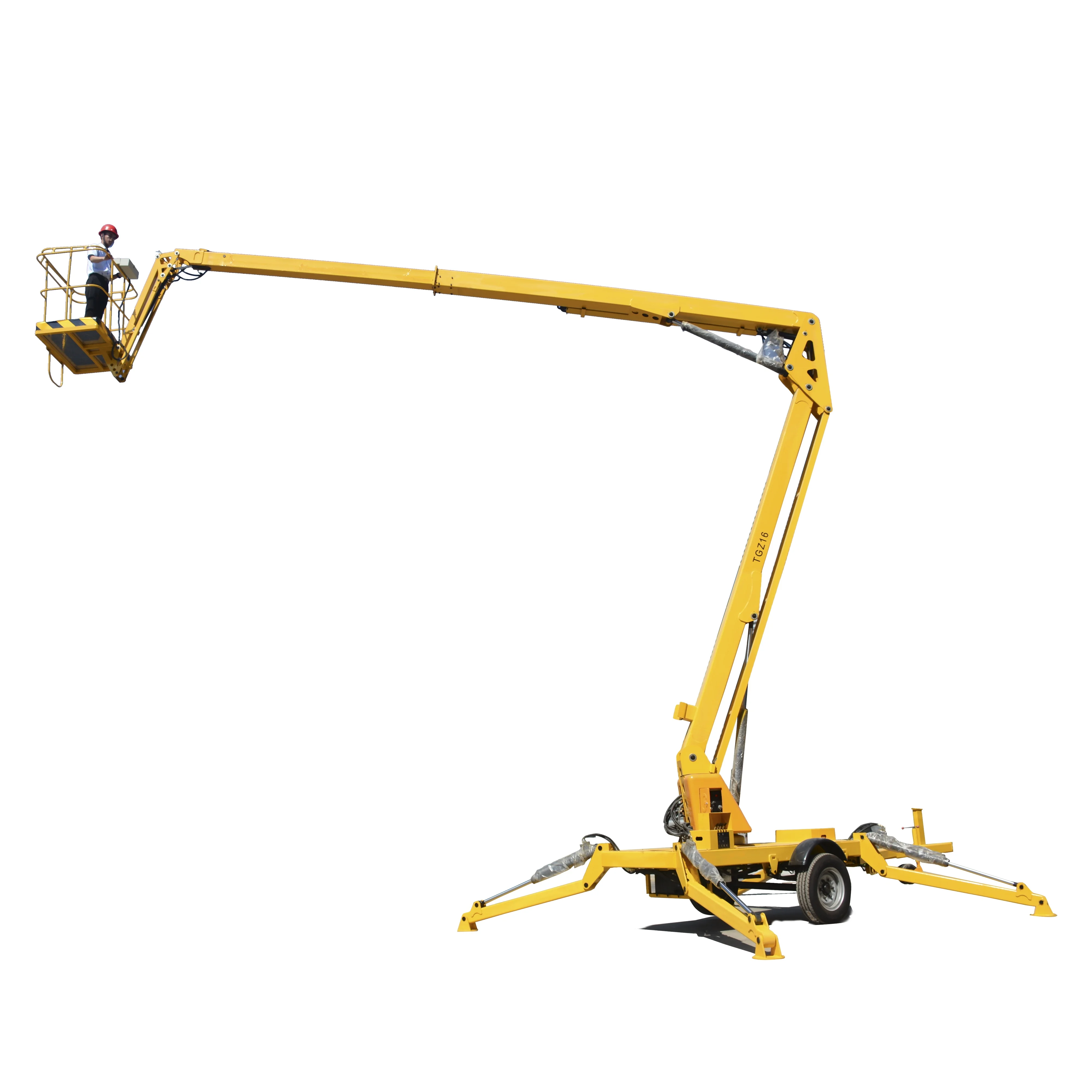 CE/ISO9001 10m trailed articulated lift