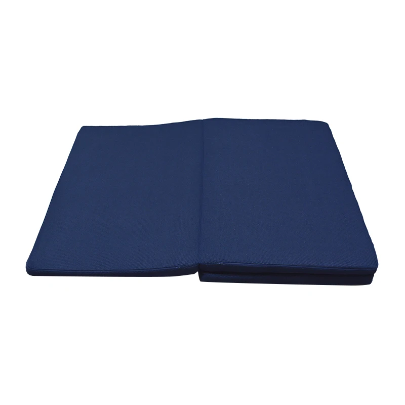 Factory Wholesale Anti Dust Mite Solid Fiber Anti-Static Hotel Polymer Fiber Three Fold Yoga Mat Tress