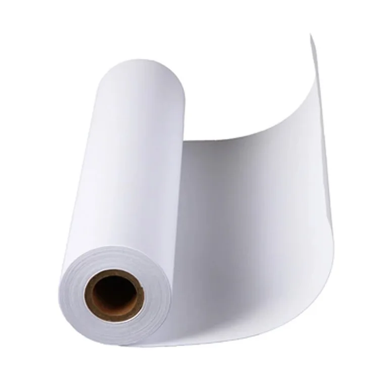China factory direct sales 880mm*50m/914mm*50m 60/70/80gsm White CAD plotter paper