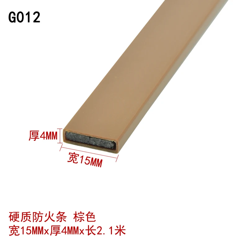 Self Adhesive Expansion Seals Fireproof Sealing Strips  Weather Strips PVC Casing Graphite Filling for Fireproof Door