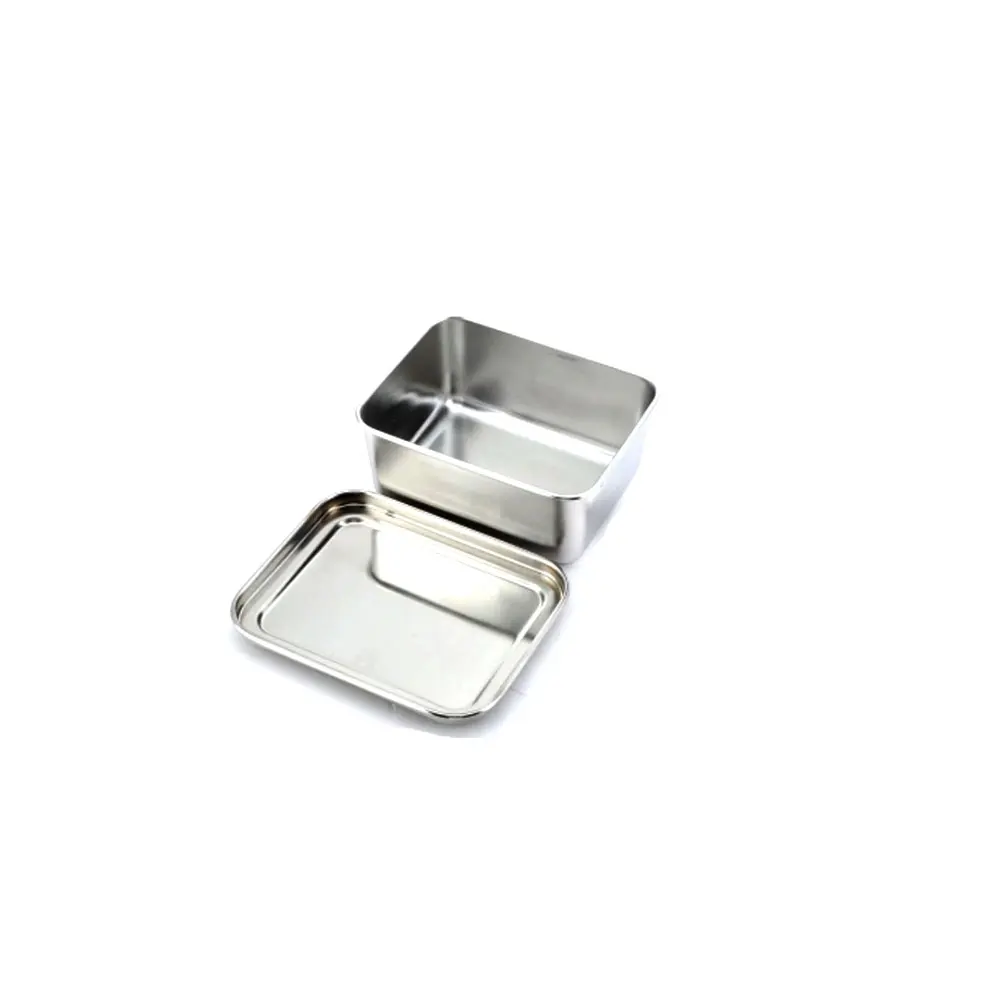 6 Compartment Spice Box Stainless Steel Condiment Box Spice Jar For Seasoning Box