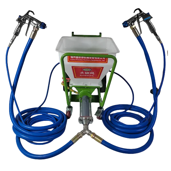 S5-D6 durable cheap mini Portable automatic Real Stone Paint  Spray machinery Plaster Spraying pump
