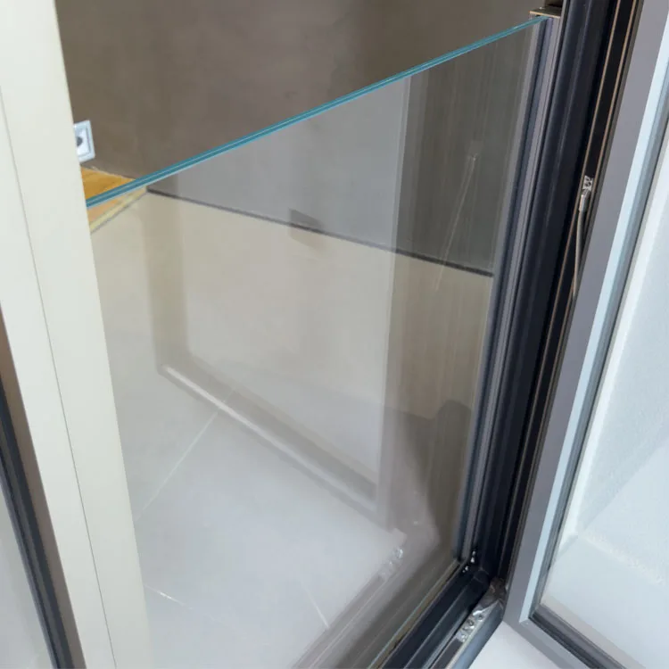Double Glazed Glass Automatic Open System Aluminum Electric Tilt And Turn Window