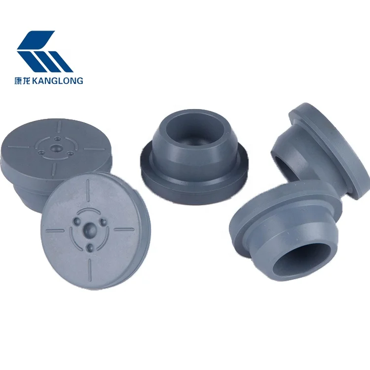 28mm/26mm/32mm pharmaceutical butyl rubber closure for infusion bottles