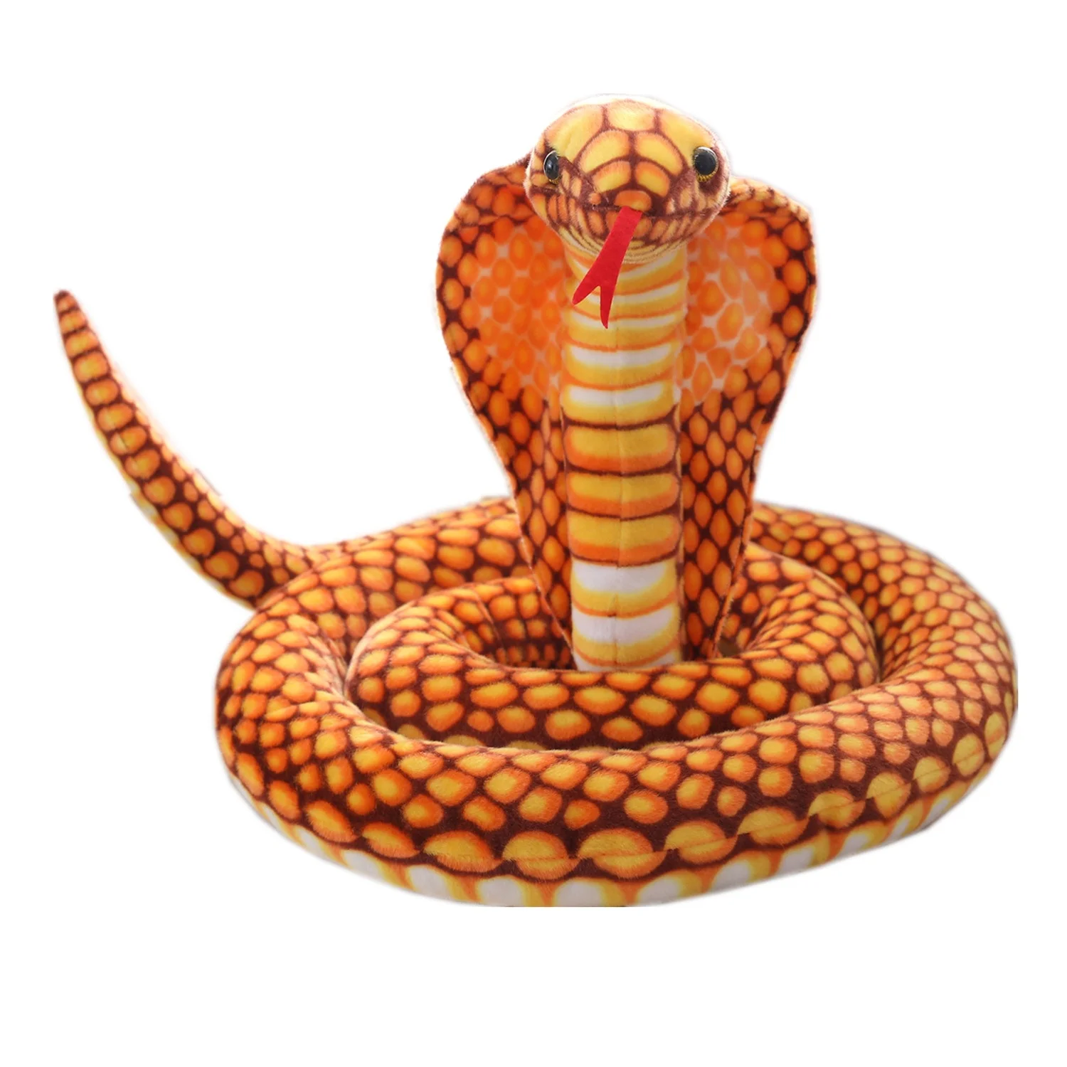 PlushToy животные Заводская распродажа индивидуальная эмулирующая змея дикая с мягкой кожей многоцветная плюшевая игрушка-змея