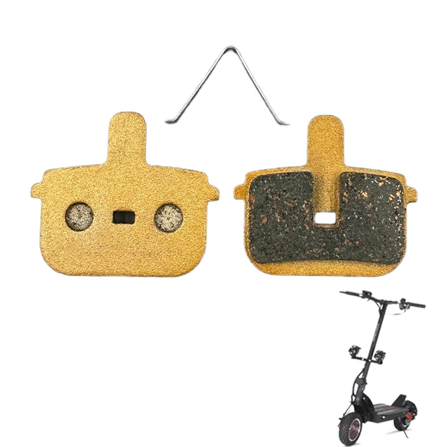 Electric Scooter Disc Brake Pads for Kugoo G Booster Wear-Resistant Black Resin Disc Brake Calipers Scooter Accessories Parts