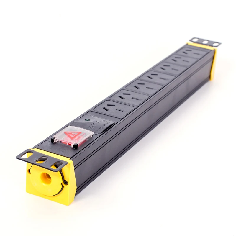 Wholesale 1U Australia Rack Mount 7 Outlets PDU made in China