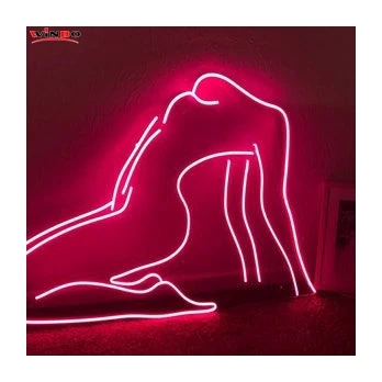Winbo Customized Logo Mirror Acrylic Pvc Neon Sign Letters Buy Custom Neon Signs Wedding Room Party Wall Decor Body Neon Signs