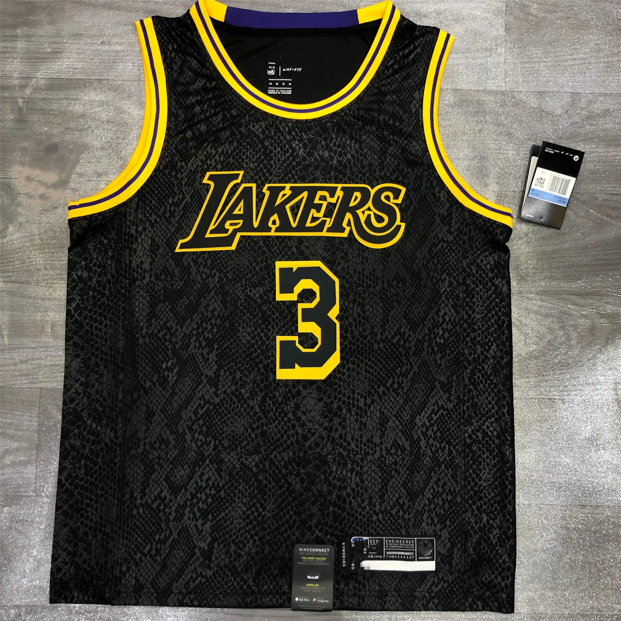
2021 Best Quality NB A Laker s Basketball Jersey Kobe Bryant # 24 James#6 Anthon# 7 Westbrook#0 uniform Custom Name and Number 
