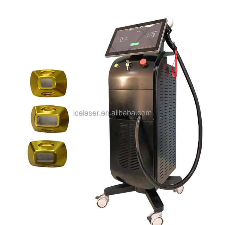 15.6 inch 4k screen diode lazer hair removal machine 2022 double diode laser hair removal machine 808