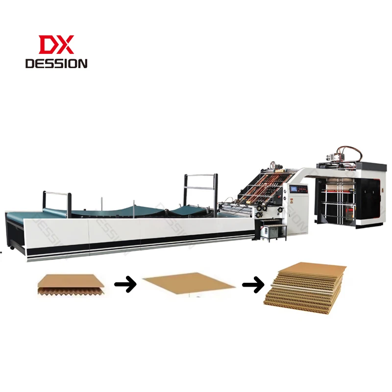 2 3 5 layer carton laminator semi automatic vacuum cardboard flute laminating machine corrugated sheet laminator machine