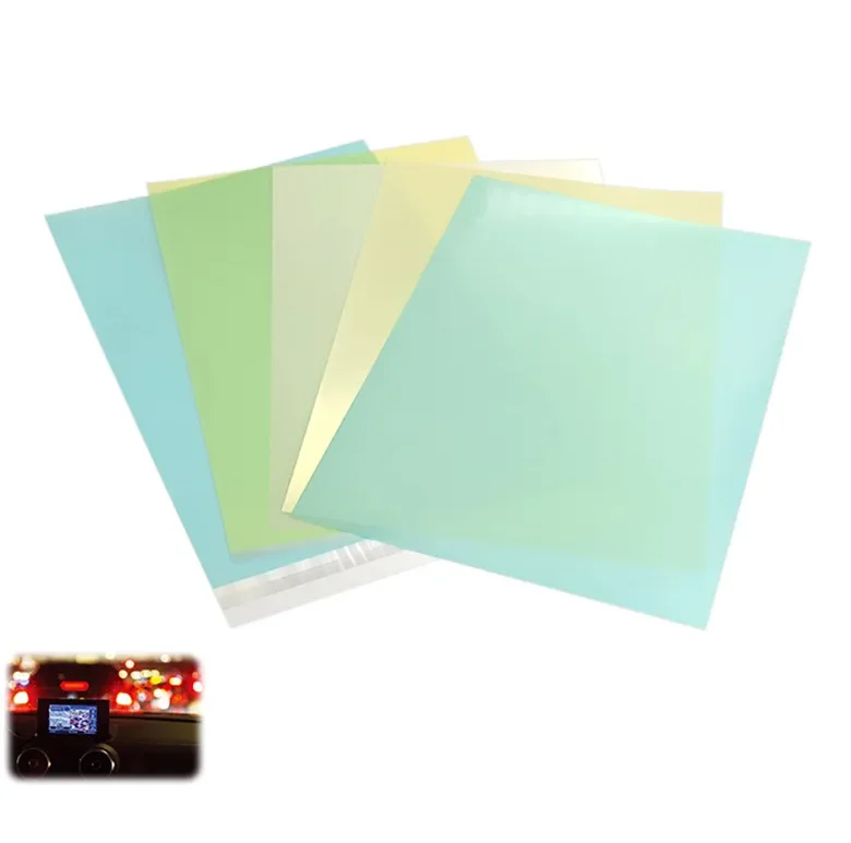 Guangdong  brightening film BEF prism laptop LCD brightness enhancement sheet applied to a display or light-transmitting device