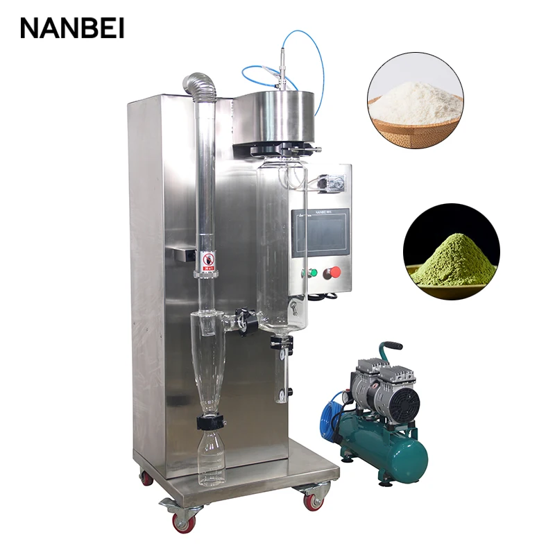 mini experimental scale spray dryer machine/small lab herbal extract powder spray dryer equipment