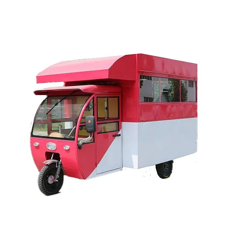 Привлекательный внешний вид и простота в эксплуатации, фургон для мороженого, Электрический рикша, фургон для еды