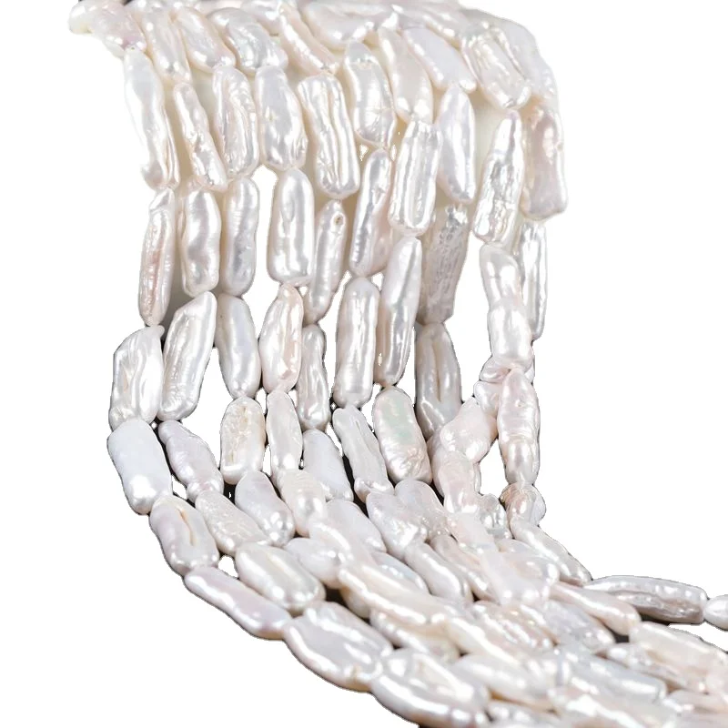 Бусины из натурального пресноводного жемчуга 15-20 мм