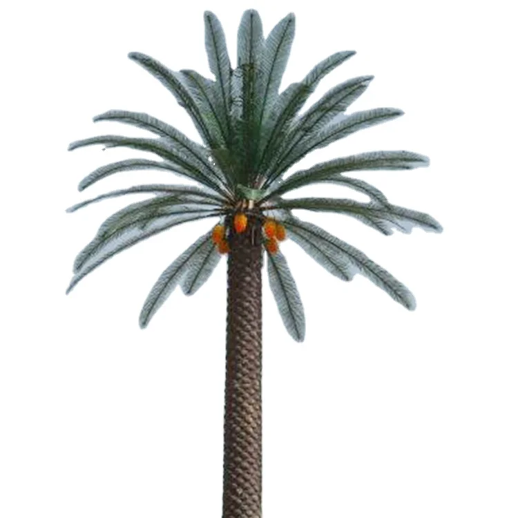 Cell Monopole Single Tubular Pole 15m Steel Monopoles Antenna Mast Telecom Tower