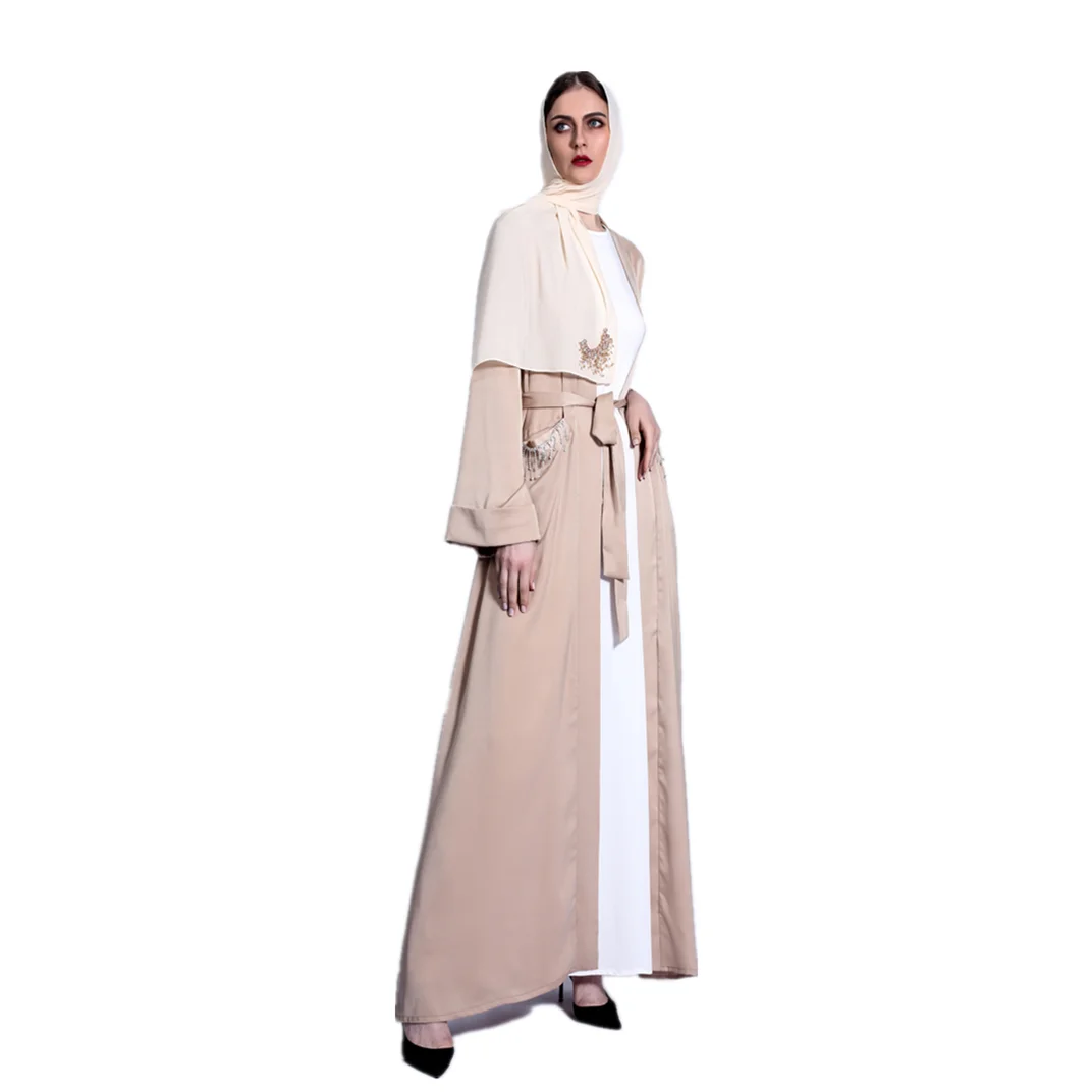 Abayas 2021 Abaya Дубай мусульманское платье открытые из Дубая