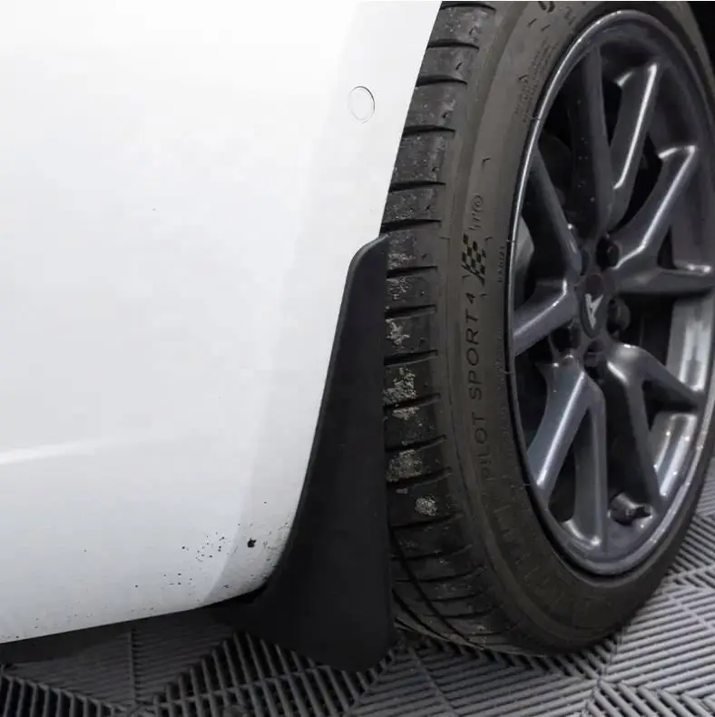 4pcs Splash Guards Mud Guard For Tesla Model 3 2019 2020 2021 2022 Car Accessories Mudguard Fender Flares Mudflap Mud Flaps -cyb