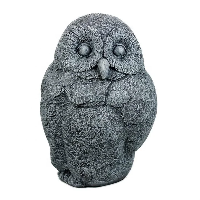 Cement Owl  Outdoor Cement Animal  Cement Garden Decoration Garden Outdoor Decor