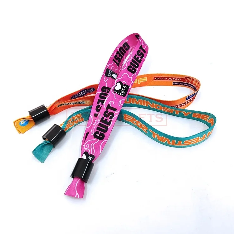 Custom Cheap Summer Beach Event Wrist bands Festival No minimum