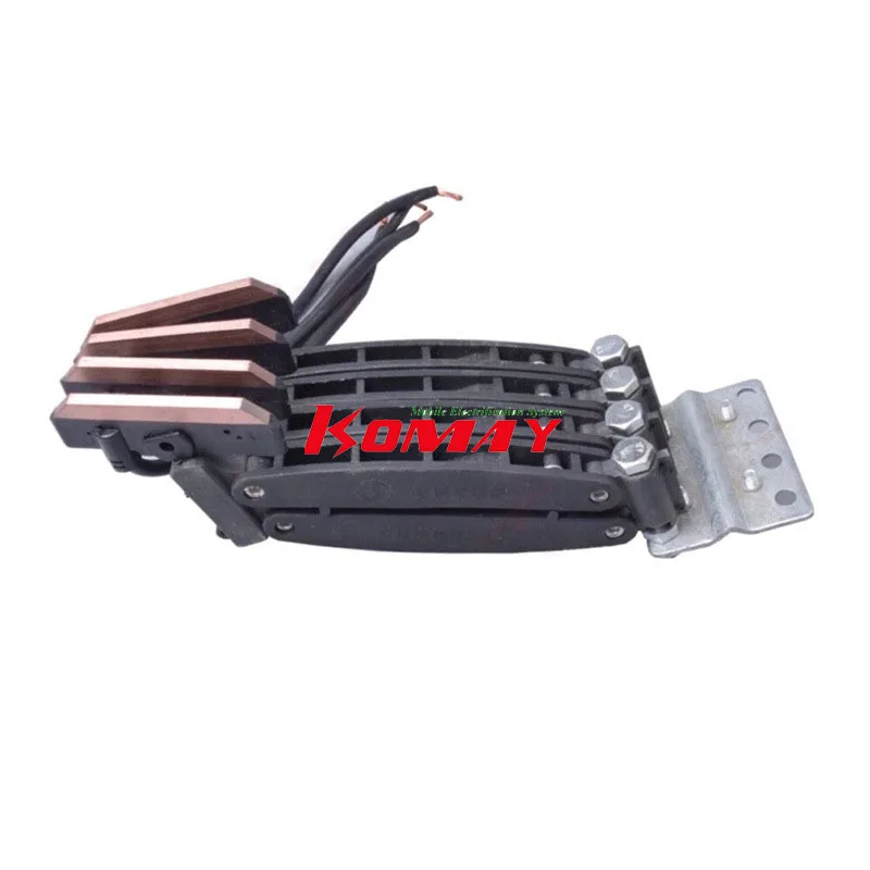 KOMAY 4P-30A double current collector on multiply conductor rail