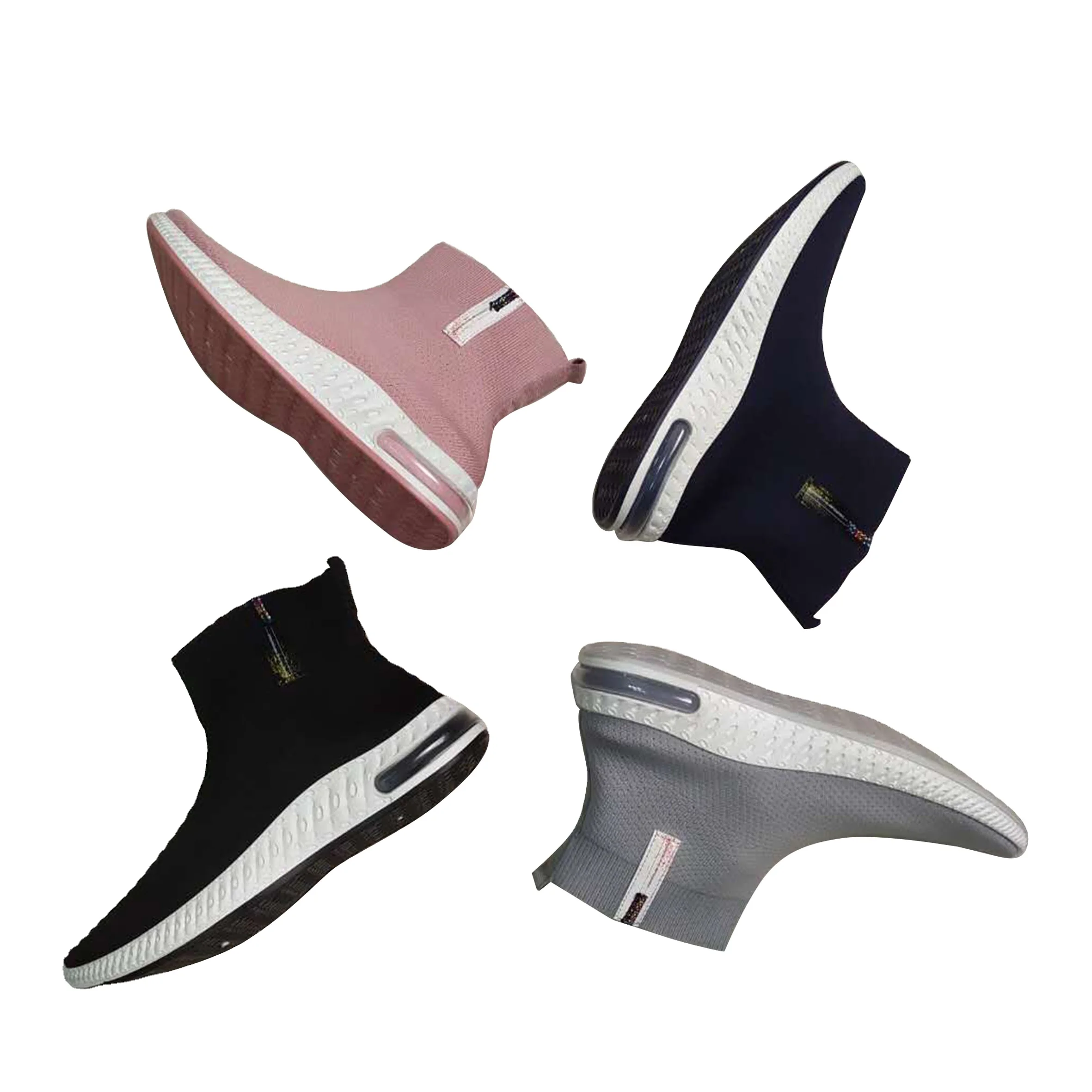 
Fashionably cute pink plush ankle design LOGO lady snow boots 