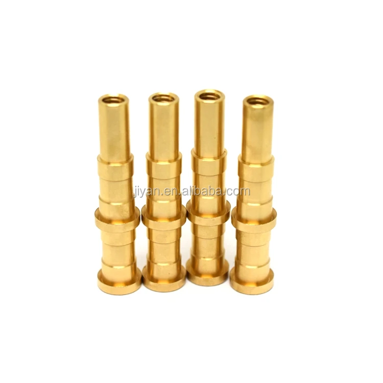 CNC precision machining brass precision parts turning lathing tube/pipe