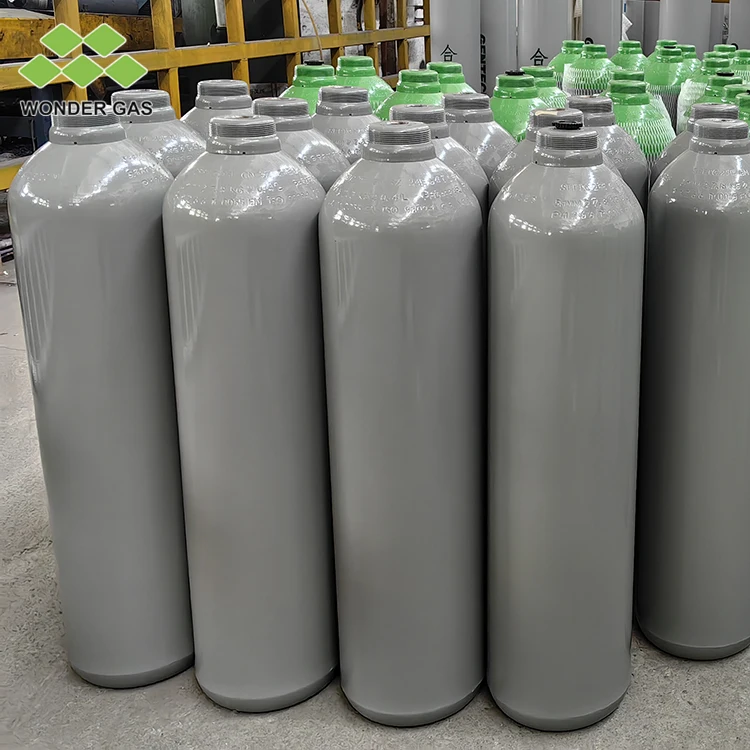 20 л бесшовный стальной газовый баллон высокого давления для кислородного аргона гелия водородного ацетиленового газового баллона